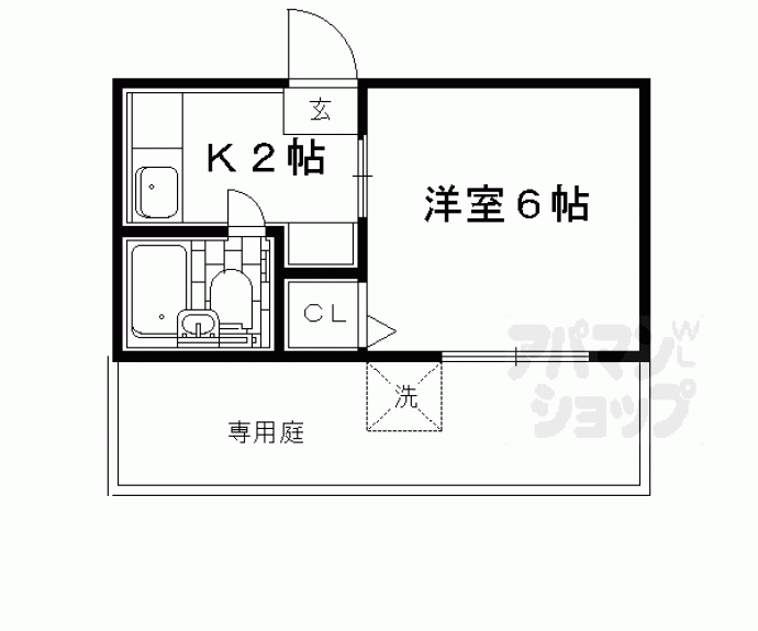 【ガーネット哲学の道】間取