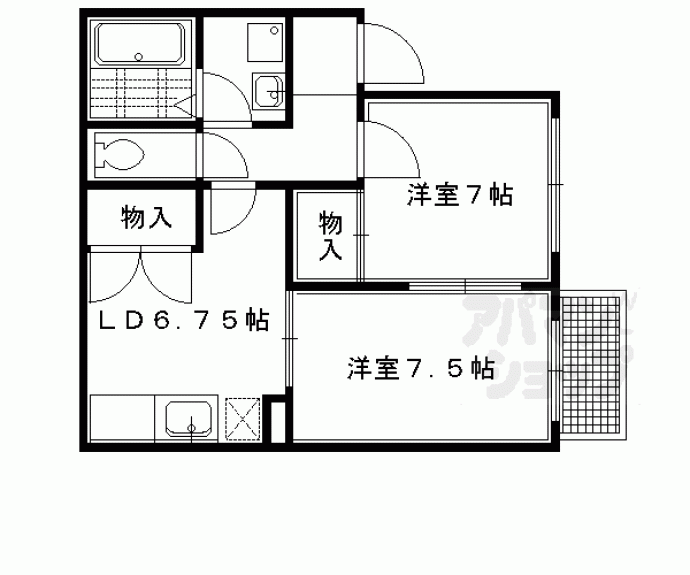 【松花苑】間取