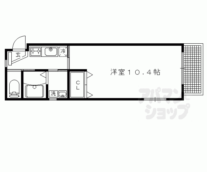 【カーサラフィーネ】間取