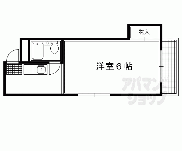 【ハイツ西村】間取