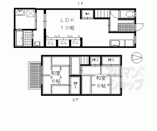 【松ヶ崎三反長町貸家】