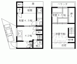 【山端大塚町貸家３－１３】