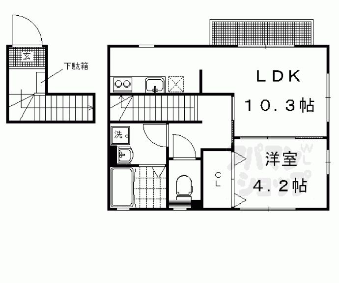 【Ｌｕｃｅ北白川】間取