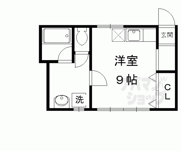 【ＴＯＳＴ長楽館】間取