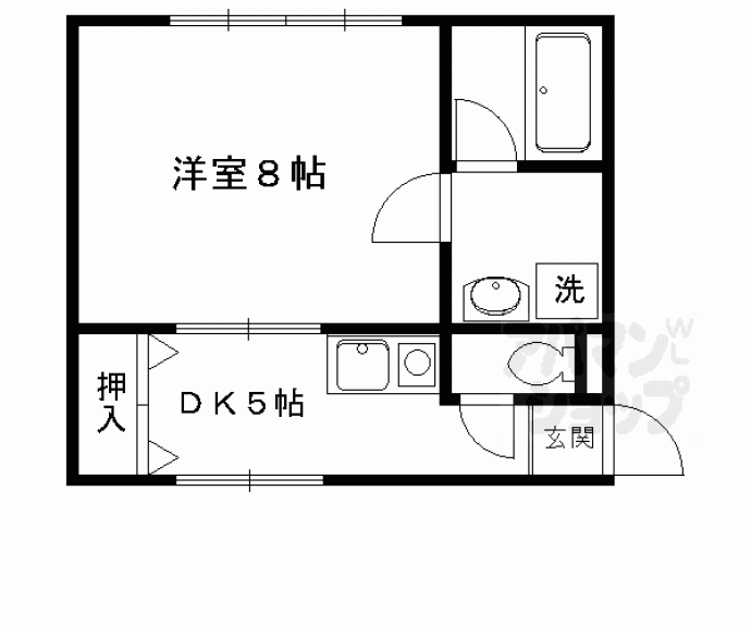 【ＴＯＳＴ長楽館】間取