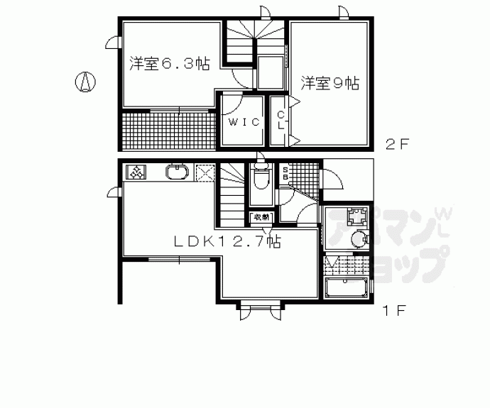 【ビオラ北山】間取