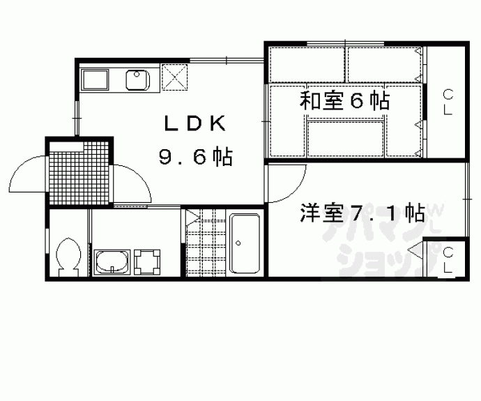 【Ｐａｓｔｏｒａｌｅ雅】間取