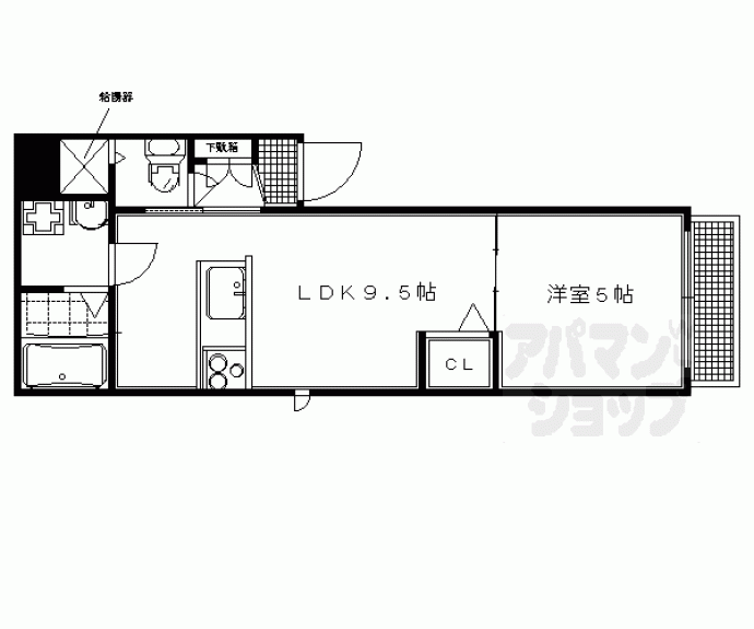 【シャーメゾン東山】間取