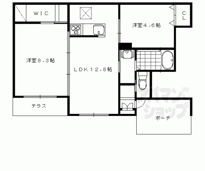 【カーサベルデ】間取