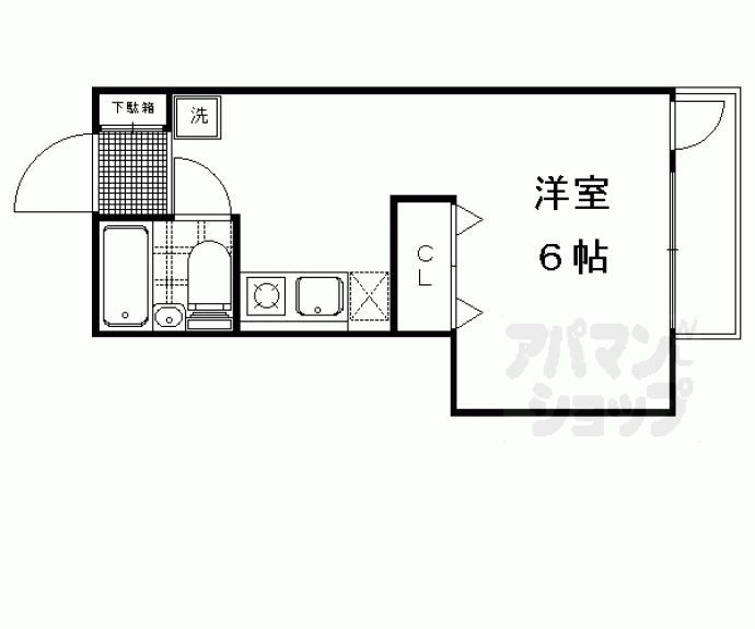 【アザレアコーポ】間取