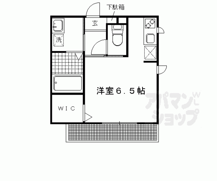 【オヴィーレ北白川】間取