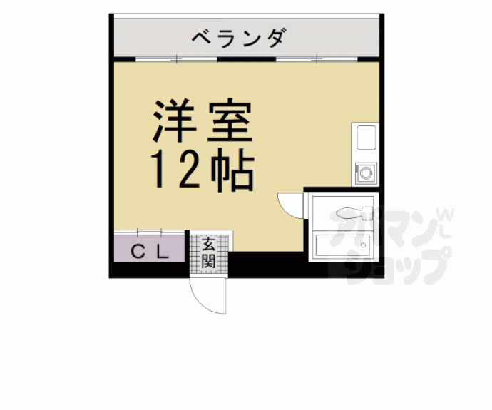 【メゾンルサーフ】間取