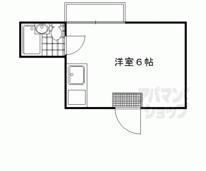 【ライブコート二軒茶屋】間取