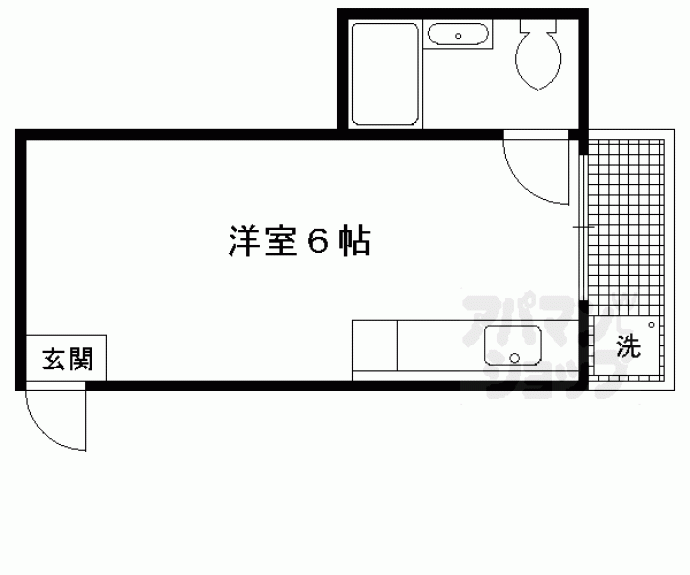 【ライブコート二軒茶屋】間取