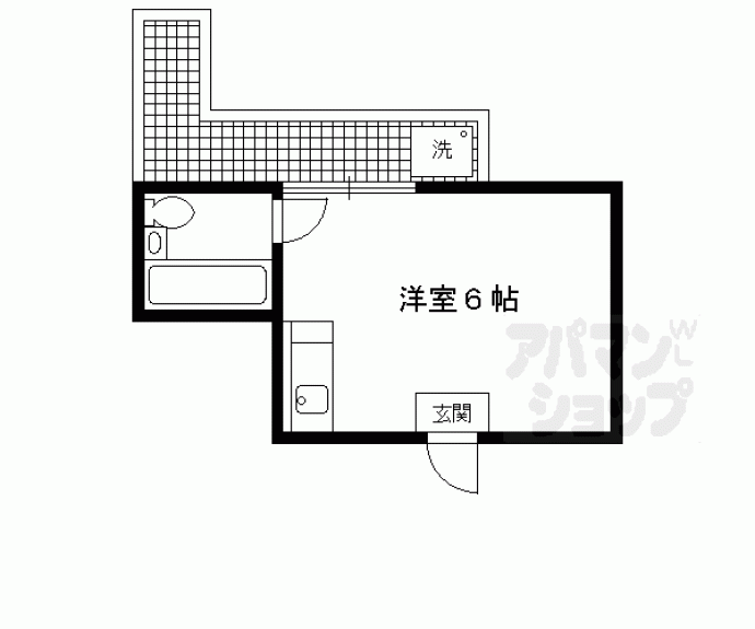 【ライブコート二軒茶屋】間取