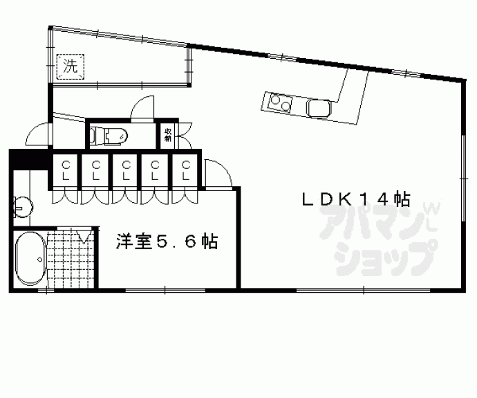 【静間ビル】間取