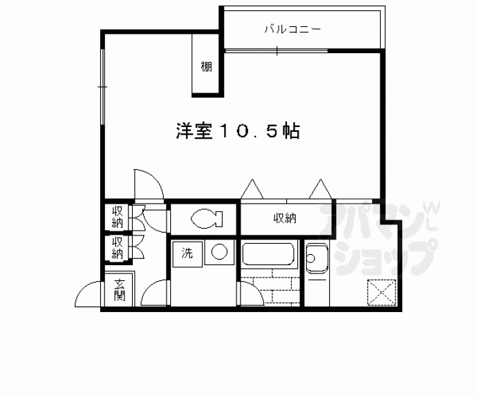 【ラトゥール牧眞Ⅱアネックス】間取