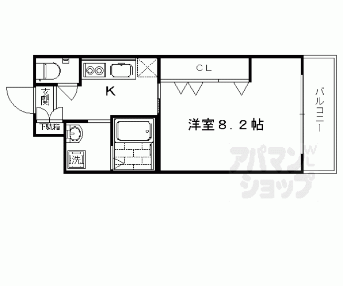 【エル・セレーノ鴨川吉田】間取