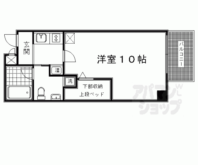 【アクエルド御所北】間取