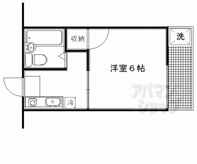 【堀川ハイツ】間取