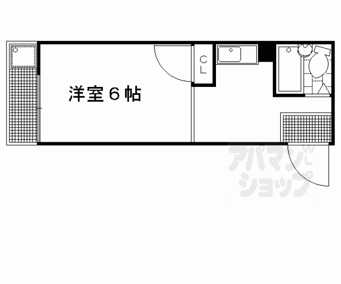 【グランタック浄福寺】間取