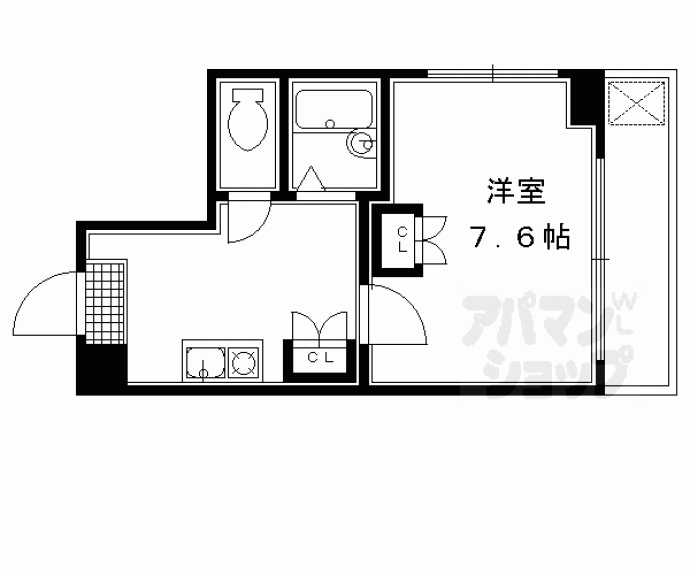 【ローレルコート松勘】間取