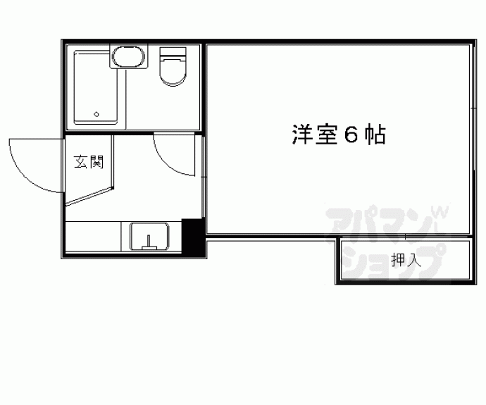 【りぷる壱番館】間取