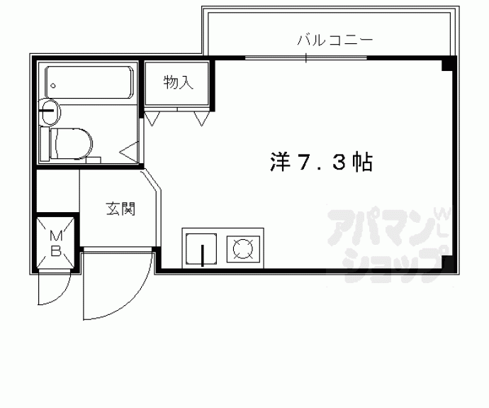 【三越ハイツ大宮】間取