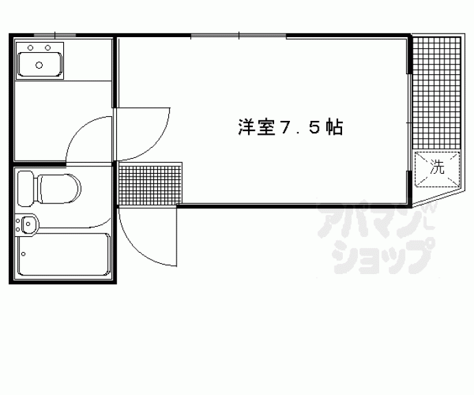 【ベネフィット府庁前】間取