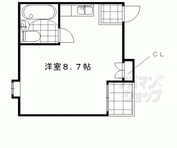 【京都ＢＭＣアパートメント】間取