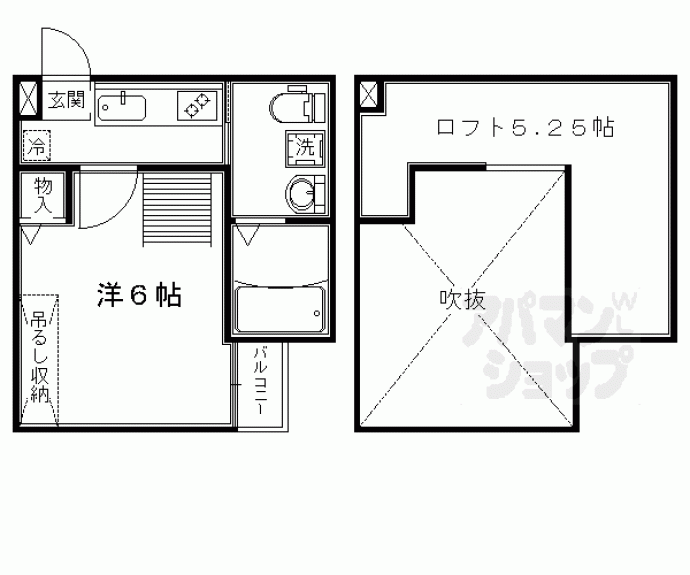 【ロフティ大北小路】間取