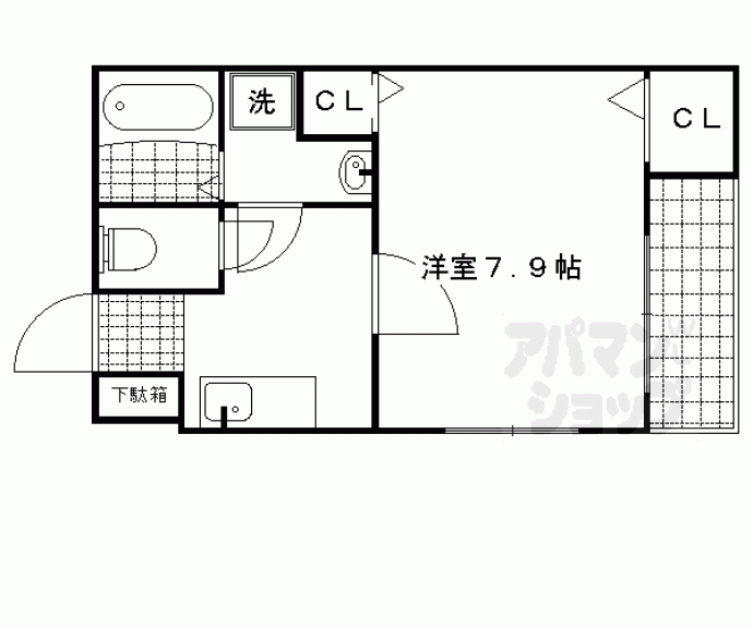 【グランエスト一条】間取