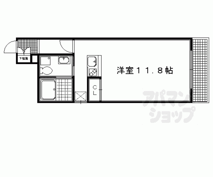 【グランコスモ出町】間取