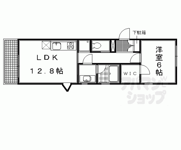 【ブローニュ府庁前】間取