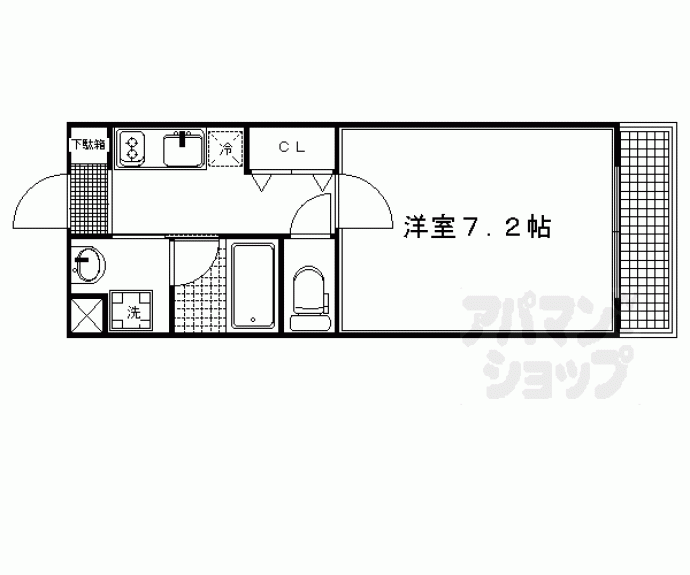 【正和フラット西陣】間取