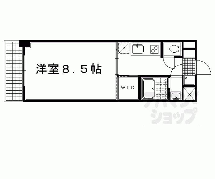 【ｓａｗａｒａｂｉ　ｔｅｒｒａｃｅ】間取