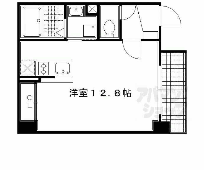 【グラティア御所東】間取