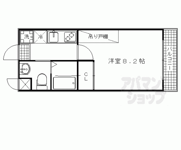 【Ｌ’ｓ堀川】間取