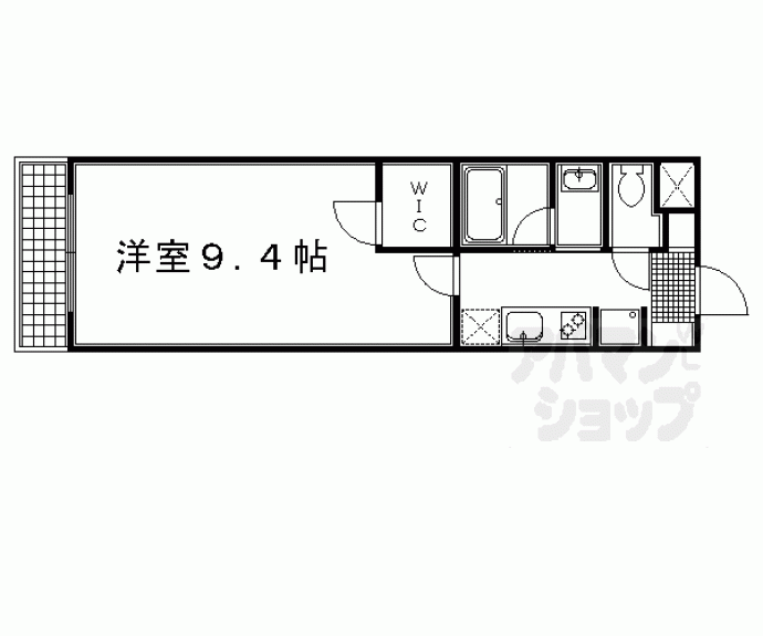 【コープ美山Ⅲ】間取