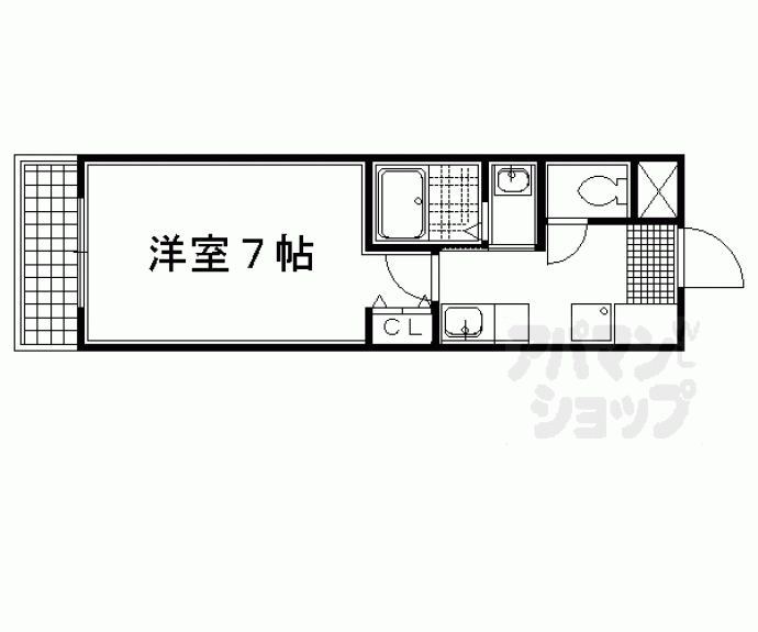 【Ｇｒａｍｅｒｃｙ千本通】間取