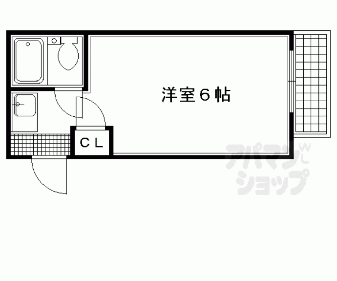 【ロイヤル西陣】間取