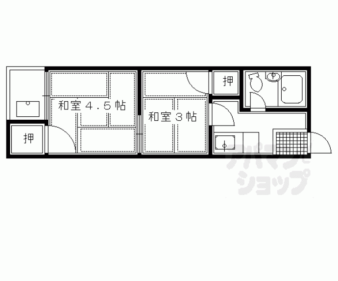 【丸忠マンション】間取