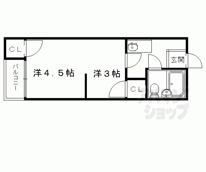 【丸忠マンション】間取