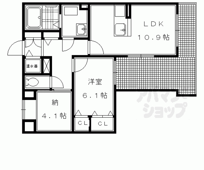 【シルクメゾン弾正町】間取