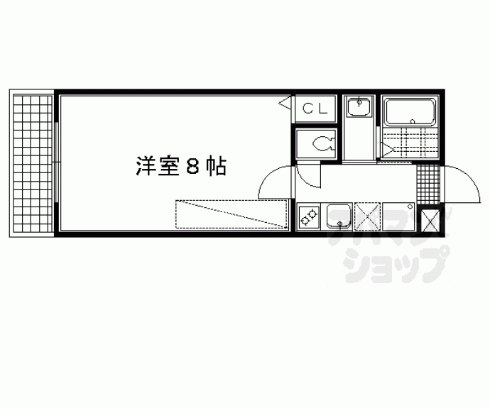 【アークリード千本今出川】間取