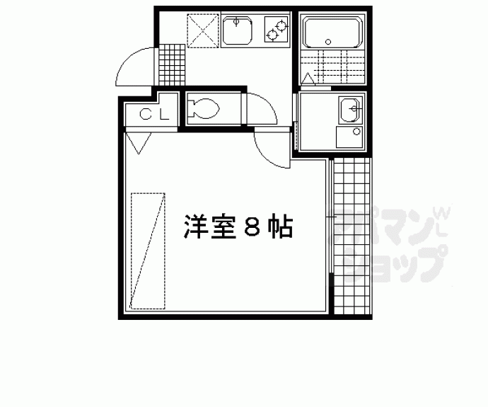 【アークリード千本今出川】間取