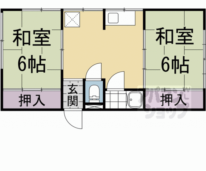 【丸忠マンション（下白梅）】間取