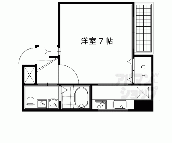 【ウエスト一条】間取