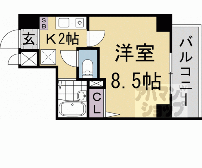 【サムティ上堀川】間取