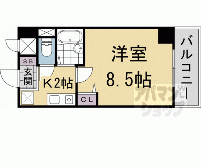 【サムティ上堀川】間取